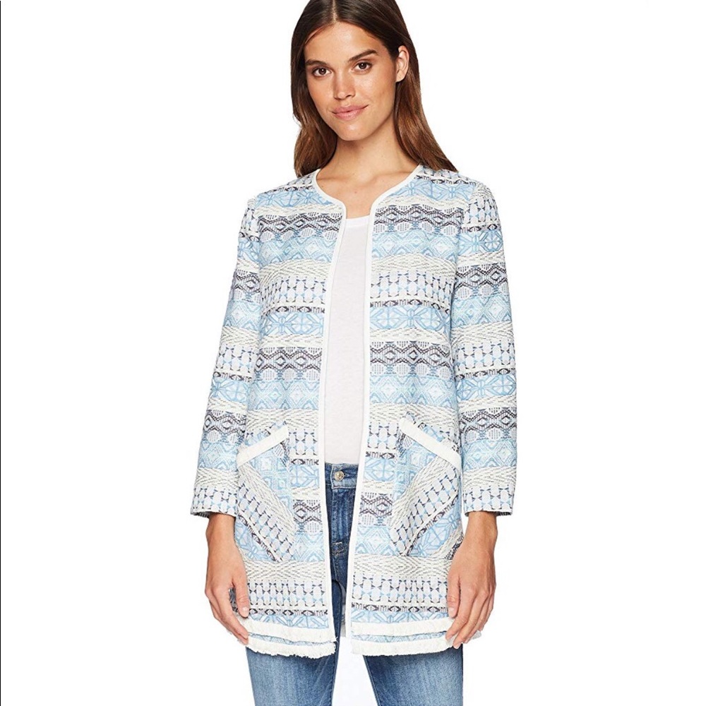 •Catherine Malandrino• Pip Jacquard Jacket
